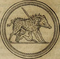 An illustration from Discorso della religione antica de Romani, insieme vn'altro Discorso della castrametatione, et disciplina militare, bagni, & essercitij antichi di detti Romani; (1569)