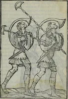 An illustration from Discorso del S. Gvglielmo Chovl ... sopra la castrametatione & bagni antichi de i Greci & Romani (1559)