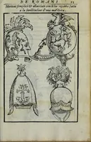 An illustration from Discorso del S. Gvglielmo Chovl ... sopra la castrametatione & bagni antichi de i Greci & Romani (1559)