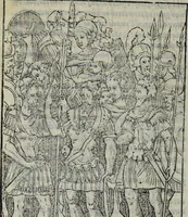 An illustration from Discorso del S. Gvglielmo Chovl ... sopra la castrametatione & bagni antichi de i Greci & Romani (1559)