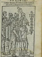 An illustration from Discorso del S. Gvglielmo Chovl ... sopra la castrametatione & bagni antichi de i Greci & Romani (1559)