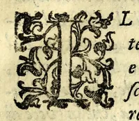 An illustration from Discorso di Agostino Michele, in cui contra l'opinione di tutti più illustri scrittori dell'arte poetica chiaramente si dimostra : come si possono scriuere con molta lode le comedie, e le tragedie in prosa : et di molti altri precetti di cotal arte assai copiosamente si ragiona (1592)