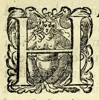 An illustration from Discorso di Agostino Michele, in cui contra l'opinione di tutti più illustri scrittori dell'arte poetica chiaramente si dimostra : come si possono scriuere con molta lode le comedie, e le tragedie in prosa : et di molti altri precetti di cotal arte assai copiosamente si ragiona (1592)