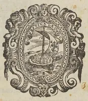 An illustration from Discorso di Domenico Mellini : nel quale si proua contra l'oppenione di alcuni non si potere artifizialmente ritrouare, ne dare ad vn corpo composto di materia corrottibile vn mouimento, che sia continouo & perpetuo (1583)