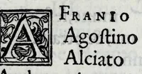 An illustration from Discorso di Girolamo Catena, fatto nell'Academia de gl'illustrissimi affidati, sopra la traduttione delle scienze, & d'altre facultà (1581)