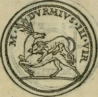 An illustration from Discorso di m. Sebastiano Erizzo, sopra le medaglie antiche : con la particolar dichiaratione di molti riuersi (1559)
