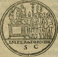 An illustration from Discorso di m. Sebastiano Erizzo, sopra le medaglie antiche : con la particolar dichiaratione di molti riuersi (1559)