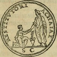 An illustration from Discorso di m. Sebastiano Erizzo, sopra le medaglie antiche : con la particolar dichiaratione di molti riuersi (1559)
