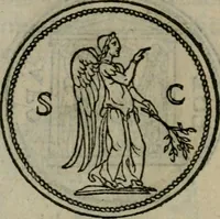 An illustration from Discorso di m. Sebastiano Erizzo, sopra le medaglie antiche : con la particolar dichiaratione di molti riuersi (1559)