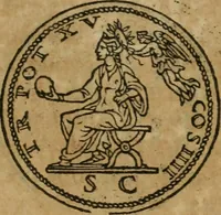 An illustration from Discorso di m. Sebastiano Erizzo, sopra le medaglie antiche : con la particolar dichiaratione di molti riuersi (1559)