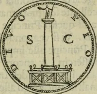 An illustration from Discorso di m. Sebastiano Erizzo, sopra le medaglie antiche : con la particolar dichiaratione di molti riuersi (1559)