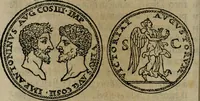 An illustration from Discorso di m. Sebastiano Erizzo, sopra le medaglie antiche : con la particolar dichiaratione di molti riuersi (1559)