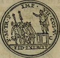 Picture 174 of 244 from Discorso di m. Sebastiano Erizzo, sopra le medaglie antiche : con la particolar dichiaratione di molti riuersi (1559), leaf 385