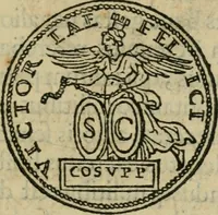 Picture 179 of 244 from Discorso di m. Sebastiano Erizzo, sopra le medaglie antiche : con la particolar dichiaratione di molti riuersi (1559), leaf 390