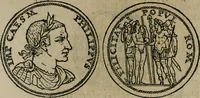 An illustration from Discorso di m. Sebastiano Erizzo, sopra le medaglie antiche : con la particolar dichiaratione di molti riuersi (1559)