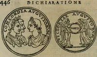 An illustration from Discorso di m. Sebastiano Erizzo, sopra le medaglie antiche : con la particolar dichiaratione di molti riuersi (1559)