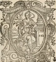An illustration from Discorso intorno all'antro delle ninfe naiadi di Homero (1601)