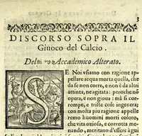 An illustration from Discorso sopra il givoco del calcio fiorentino (1580)