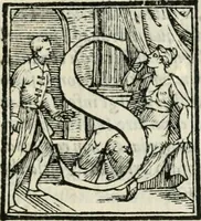 An illustration from Discorso sopra la livrea d'vn cavaliere incognito : caualiere della giostra de' signori Accademici Gimnosofisti di Padoua del LXVII. nella quale si rappresenta lo stato de gl'innamorati (1567)