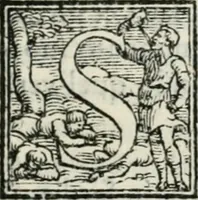 An illustration from Discorso sopra la mascherata della geneologia degl'iddei de' gentili (1566)