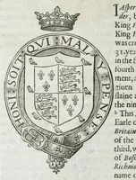 Picture 2 of 26 from A discouerie of errours in the first edition of the Catalogue of nobility, published by Raphe Brooke, Yorke Herald, 1619, and printed heerewith word for word, according to that edition : with a continuance of the successions, from 1619 vntill this present yeare, 1622 : at the end whereof, is annexed a review of a later edition, by him stolne into the world, 1621 (1622), leaf 102