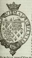 Picture 9 of 26 from A discouerie of errours in the first edition of the Catalogue of nobility, published by Raphe Brooke, Yorke Herald, 1619, and printed heerewith word for word, according to that edition : with a continuance of the successions, from 1619 vntill this present yeare, 1622 : at the end whereof, is annexed a review of a later edition, by him stolne into the world, 1621 (1622), leaf 355
