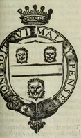 Picture 21 of 26 from A discouerie of errours in the first edition of the Catalogue of nobility, published by Raphe Brooke, Yorke Herald, 1619, and printed heerewith word for word, according to that edition : with a continuance of the successions, from 1619 vntill this present yeare, 1622 : at the end whereof, is annexed a review of a later edition, by him stolne into the world, 1621 (1622), leaf 567