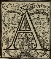An illustration from The discouerie of witchcraft, : wherein the lewde dealing of witches and witchmongers is notablie detected, the knauerie of coniurors, the impietie of inchantors, the follie of soothsaiers, the impudent falshood of cousenors, the infidelitie of atheists, the pestilent practices of Pythonists, the curiositie of figure casters, the vanitie of dreamers, the beggerlie art of alcumystrie, the abhomination of idolatrie, the horrible art of poisoning, the vertue and power of naturall magike, and all the conueiances of legierdemaine and iuggling are deciphered: and many other things opened, which have long lien hidden, howbeit verie necessarie to be knowne. : Heerevnto is added a treatise vpon the nature and substance of spirits and diuels, & c (1584)