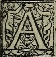 An illustration from The discouerie of witchcraft, : wherein the lewde dealing of witches and witchmongers is notablie detected, the knauerie of coniurors, the impietie of inchantors, the follie of soothsaiers, the impudent falshood of cousenors, the infidelitie of atheists, the pestilent practices of Pythonists, the curiositie of figure casters, the vanitie of dreamers, the beggerlie art of alcumystrie, the abhomination of idolatrie, the horrible art of poisoning, the vertue and power of naturall magike, and all the conueiances of legierdemaine and iuggling are deciphered: and many other things opened, which have long lien hidden, howbeit verie necessarie to be knowne. : Heerevnto is added a treatise vpon the nature and substance of spirits and diuels, & c (1584)