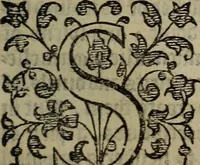 An illustration from The discouerie of witchcraft, : wherein the lewde dealing of witches and witchmongers is notablie detected, the knauerie of coniurors, the impietie of inchantors, the follie of soothsaiers, the impudent falshood of cousenors, the infidelitie of atheists, the pestilent practices of Pythonists, the curiositie of figure casters, the vanitie of dreamers, the beggerlie art of alcumystrie, the abhomination of idolatrie, the horrible art of poisoning, the vertue and power of naturall magike, and all the conueiances of legierdemaine and iuggling are deciphered: and many other things opened, which have long lien hidden, howbeit verie necessarie to be knowne. : Heerevnto is added a treatise vpon the nature and substance of spirits and diuels, & c (1584)