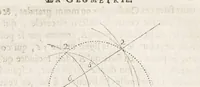An illustration from Discours de la methode : pour bien conduire sa raison, & chercher la verité dans les sciences. Plus La dioptrique. Les meteores. Et La geometrie. Qui sont des essais de cete methode (1637)