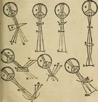 An illustration from Discours de la methode : pour bien conduire sa raison, & chercher la verité dans les sciences : Plus La dioptrique, et Les meteores. Qui sont des essais de cete methode (1658)