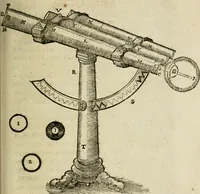 An illustration from Discours de la methode : pour bien conduire sa raison, & chercher la verité dans les sciences : Plus La dioptrique, et Les meteores. Qui sont des essais de cete methode (1658)