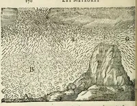 An illustration from Discours de la methode : pour bien conduire sa raison, & chercher la verité dans les sciences : Plus La dioptrique, et Les meteores. Qui sont des essais de cete methode (1658)