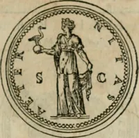 Picture 200 of 458 from Discours de la religion des anciens Romains-- (1581), leaf 144