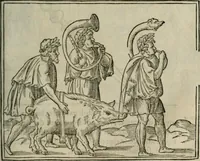 Picture 384 of 458 from Discours de la religion des anciens Romains-- (1581), leaf 316