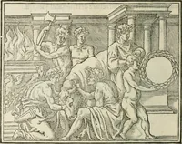 An illustration from Discours de la religion des anciens Romains-- (1581)