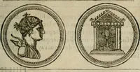 An illustration from Discours de la religion des anciens Romains-- (1581)