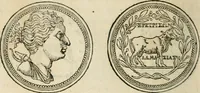 Picture 136 of 458 from Discours de la religion des anciens Romains-- (1581), leaf 97