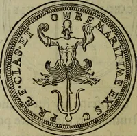 Picture 139 of 440 from Discours de la religion des anciens Romains : de la castrametation & discipline militaire d'iceux. Des bains & antiques exercitations grecques & romaines ... (1581), leaf 105
