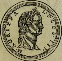 An illustration from Discours de la religion des anciens Romains : de la castrametation & discipline militaire d'iceux. Des bains & antiques exercitations grecques & romaines ... (1581)