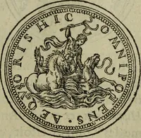 An illustration from Discours de la religion des anciens Romains : de la castrametation & discipline militaire d'iceux. Des bains & antiques exercitations grecques & romaines ... (1581)