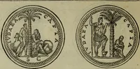 An illustration from Discours de la religion des anciens Romains : de la castrametation & discipline militaire d'iceux. Des bains & antiques exercitations grecques & romaines ... (1581)