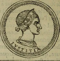 An illustration from Discours de la religion des anciens Romains : de la castrametation & discipline militaire d'iceux. Des bains & antiques exercitations grecques & romaines ... (1581)