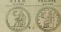 An illustration from Discours de la religion des anciens Romains : de la castrametation & discipline militaire d'iceux. Des bains & antiques exercitations grecques & romaines ... (1581)