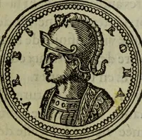 An illustration from Discours de la religion des anciens Romains : de la castrametation & discipline militaire d'iceux. Des bains & antiques exercitations grecques & romaines ... (1581)