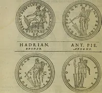 Picture 284 of 440 from Discours de la religion des anciens Romains : de la castrametation & discipline militaire d'iceux. Des bains & antiques exercitations grecques & romaines ... (1581), leaf 215