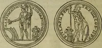 Picture 288 of 440 from Discours de la religion des anciens Romains : de la castrametation & discipline militaire d'iceux. Des bains & antiques exercitations grecques & romaines ... (1581), leaf 219