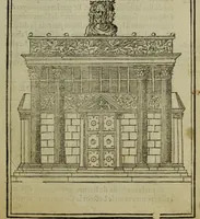 An illustration from Discours de la religion des anciens Romains : de la castrametation & discipline militaire d'iceux. Des bains & antiques exercitations grecques & romaines ... (1581)