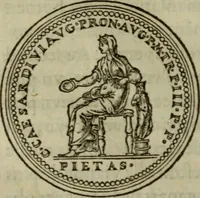 Picture 331 of 440 from Discours de la religion des anciens Romains : de la castrametation & discipline militaire d'iceux. Des bains & antiques exercitations grecques & romaines ... (1581), leaf 265